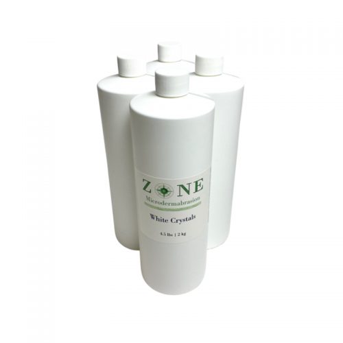 ZONE Microdermabrasion: White Crystals 4-Pack (4.3 lbs each)