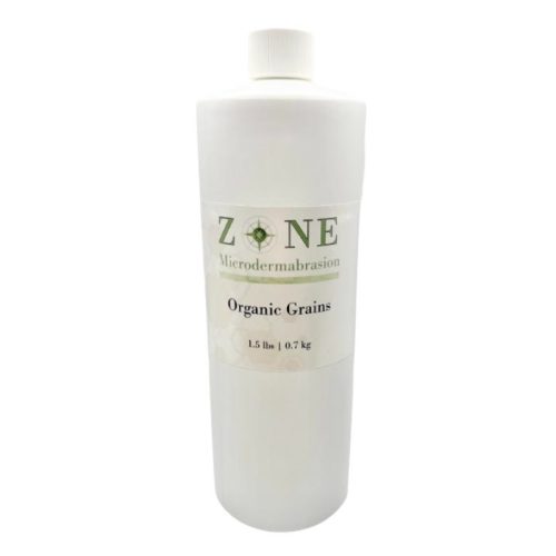 ZONE Microdermabrasion: Organic Grains Bottle (1.5 lbs)